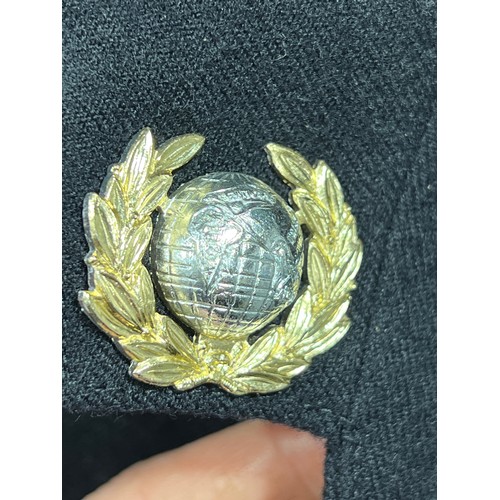152 - British Military Royal Marines Uniform With Associated Badges