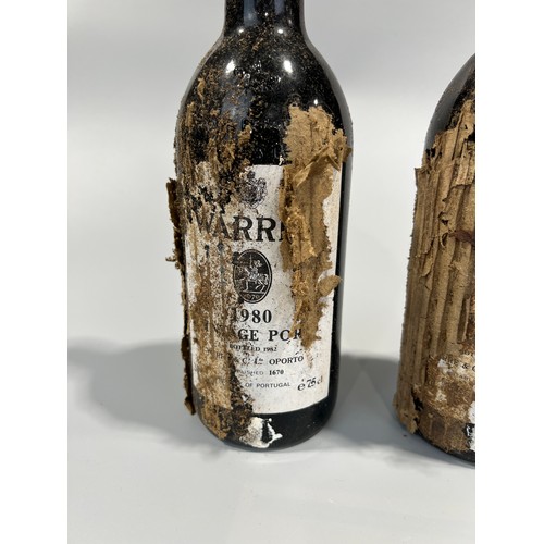 167 - Three Bottles Of Warre's Vintage port 1980