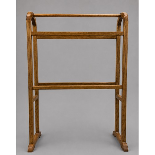 165 - Oak Towel Rail