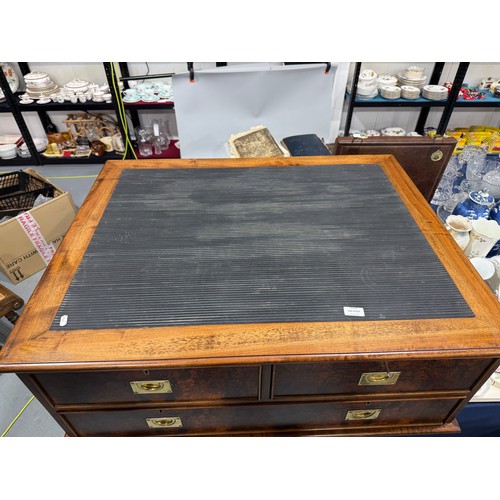 151 - Bespoke Walnut Boot Gun Chest