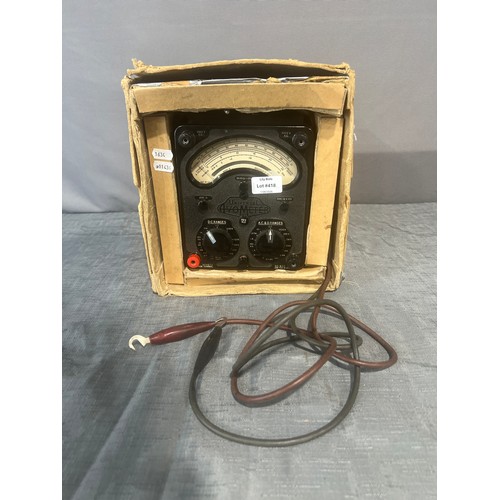 418 - Vintage Universal AVOmeter Model 8 Analog Multimeter
