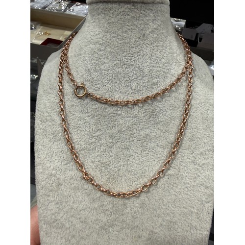 9ct Gold Belcher Chain Approx. W 14.6g