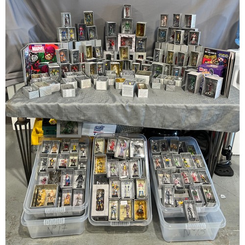 Complete Eaglemoss Classic Marvel Figurine Collection with Magazines, Specials, Mega Specials & Double Packs