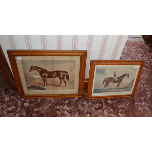 A framed and glazed antique engraving after J F Herring Senior 1846 of