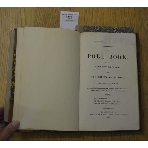 161 - 1833 'A Poetical Sketch of the Norwich and Lowestoft Navigation Works' by William Cole, a rebound co... 