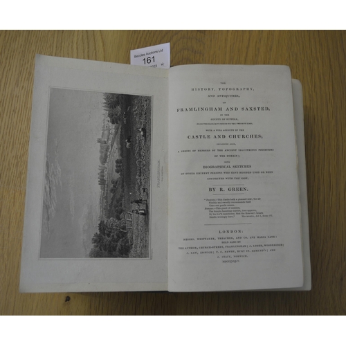 161 - 1833 'A Poetical Sketch of the Norwich and Lowestoft Navigation Works' by William Cole, a rebound co... 