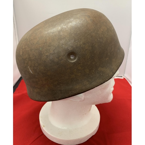 17 - A German style paratrooper helmet shell