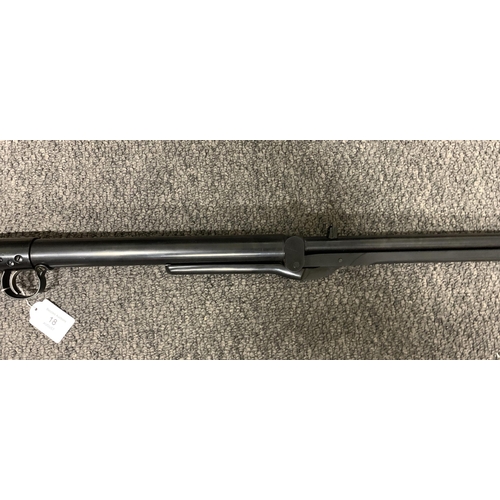 18 - A 1934 BSA .22 Long Tom standard model air rifle, refinished in good order, S/No.S52515, total lengt... 