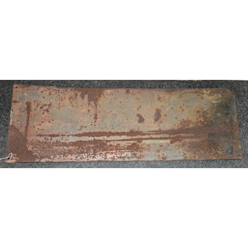 258 - An early 20th Century wall sign 'Lyons Cocoa', 36