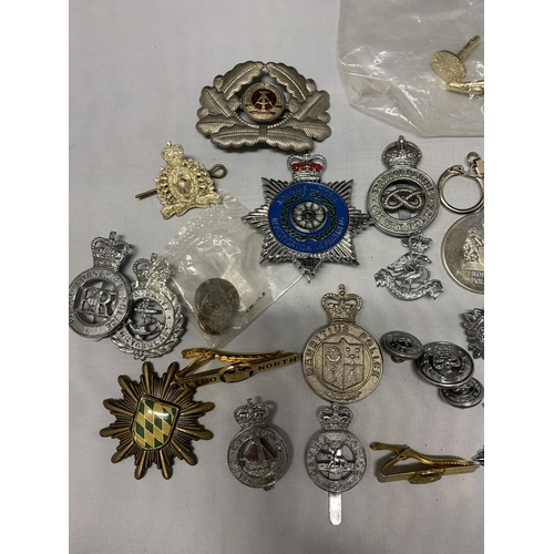 60 - A mixed lot of Police badges