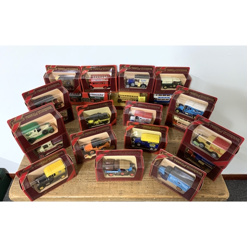 10 - A selection of boxed vintage Matchbox Models of Yesteryear vehicles