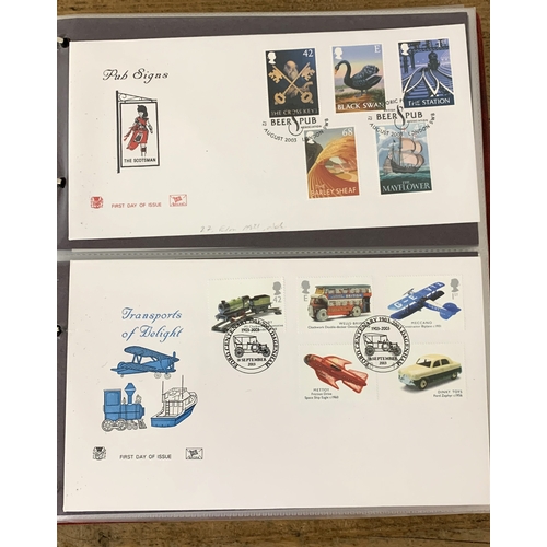 216 - A mixed lot of over two hundred first day covers 1990's-2000's