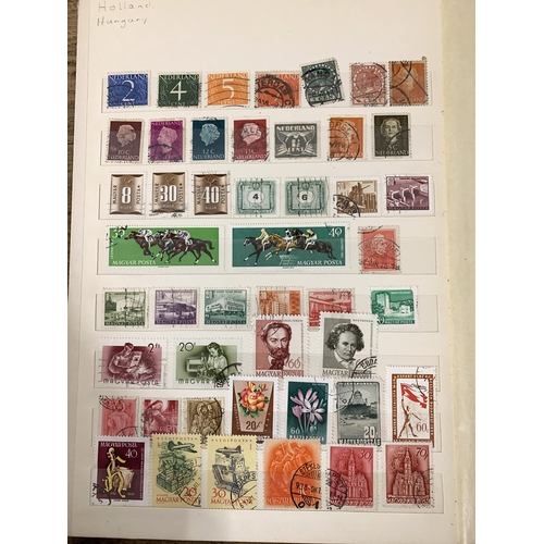 217 - A mixed lot of world stamps in an album plus over sixty first day covers 1970's-1980's