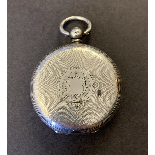 248 - A silver pocket watch