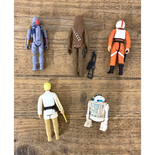 260 - Various Star Wars 1977 and 1978 action figures (all with light play worn condition)