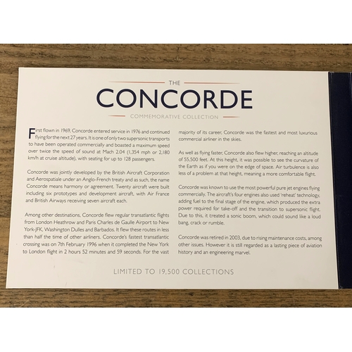 267 - The Concorde commemorative ingot collection, complete