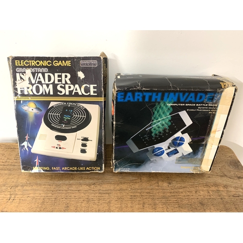 56 - Invader from Space game (untested, no lead) plus an Earth Invader game (untested) (boxes as found)