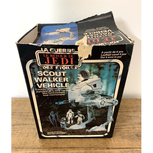 57 - A boxed vintage Palitoy Star Wars Scout Walker vehicle 1982 (box as found)