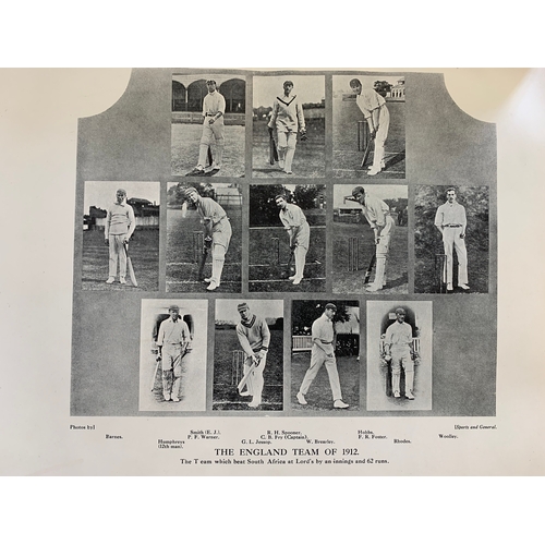 163 - Limited edition 272/900 'Imperial Cricket' by P.F. Warner c1912 (mild signs of age and storage to ou... 