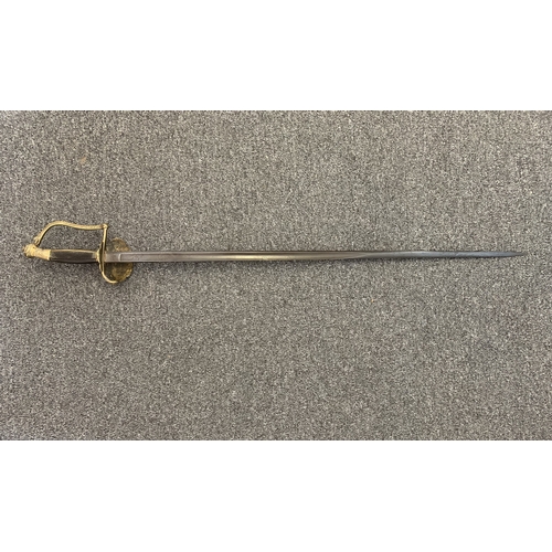 202 - A 19th Century French hunting sword, length approx. 36