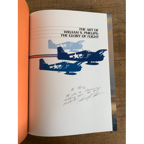 218 - A signed limited edition book 'The Art of William S Phillips, The Glory of Flight', 386 of 750