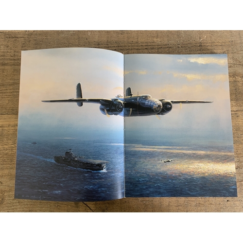 218 - A signed limited edition book 'The Art of William S Phillips, The Glory of Flight', 386 of 750