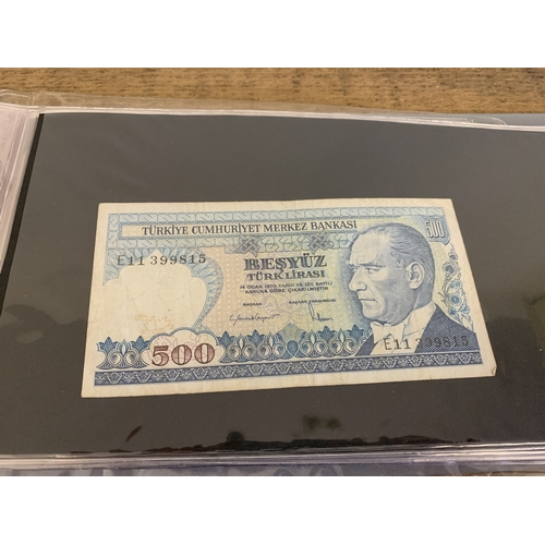 301 - An album of mixed bank notes, Japanese and Chinese WW2 with others