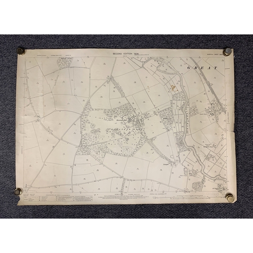 An ordnance survey map of Horstead with Stanninghall PH, second edition ...