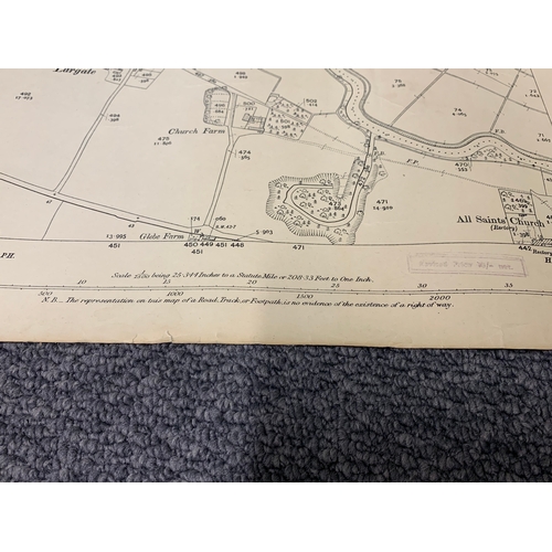 315 - An ordnance survey map of Horstead with Stanninghall PH, second edition 1906, 40