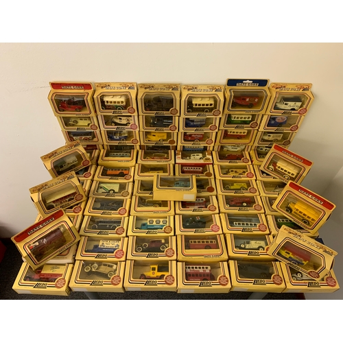 51 - Lledo Days Gone and promotional die cast model vehicles, some 1980's examples