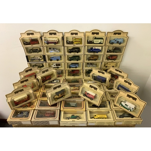 53 - Lledo Days Gone and promotional die cast model vehicles, some 1980's examples