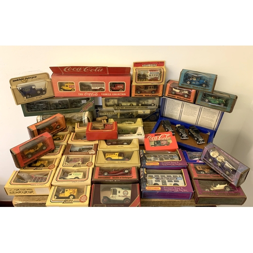 54 - Mixed boxed die cast vehicles including Matchbox, Lledo etc