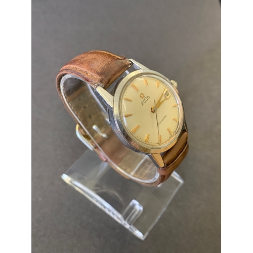 7 - A vintage Omega Seamaster wristwatch (running at the time of lotting)