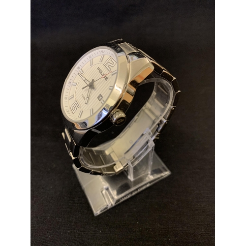 120 - A Police designer gents wristwatch