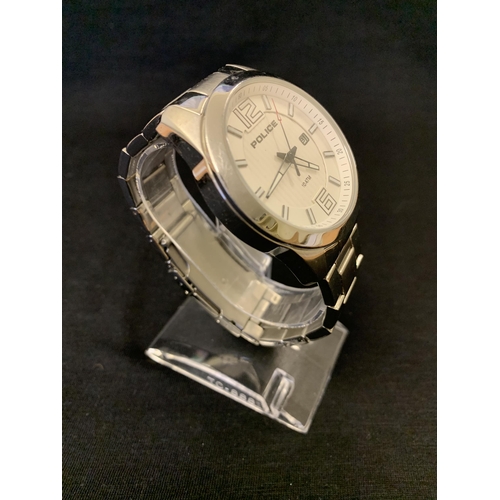 120 - A Police designer gents wristwatch