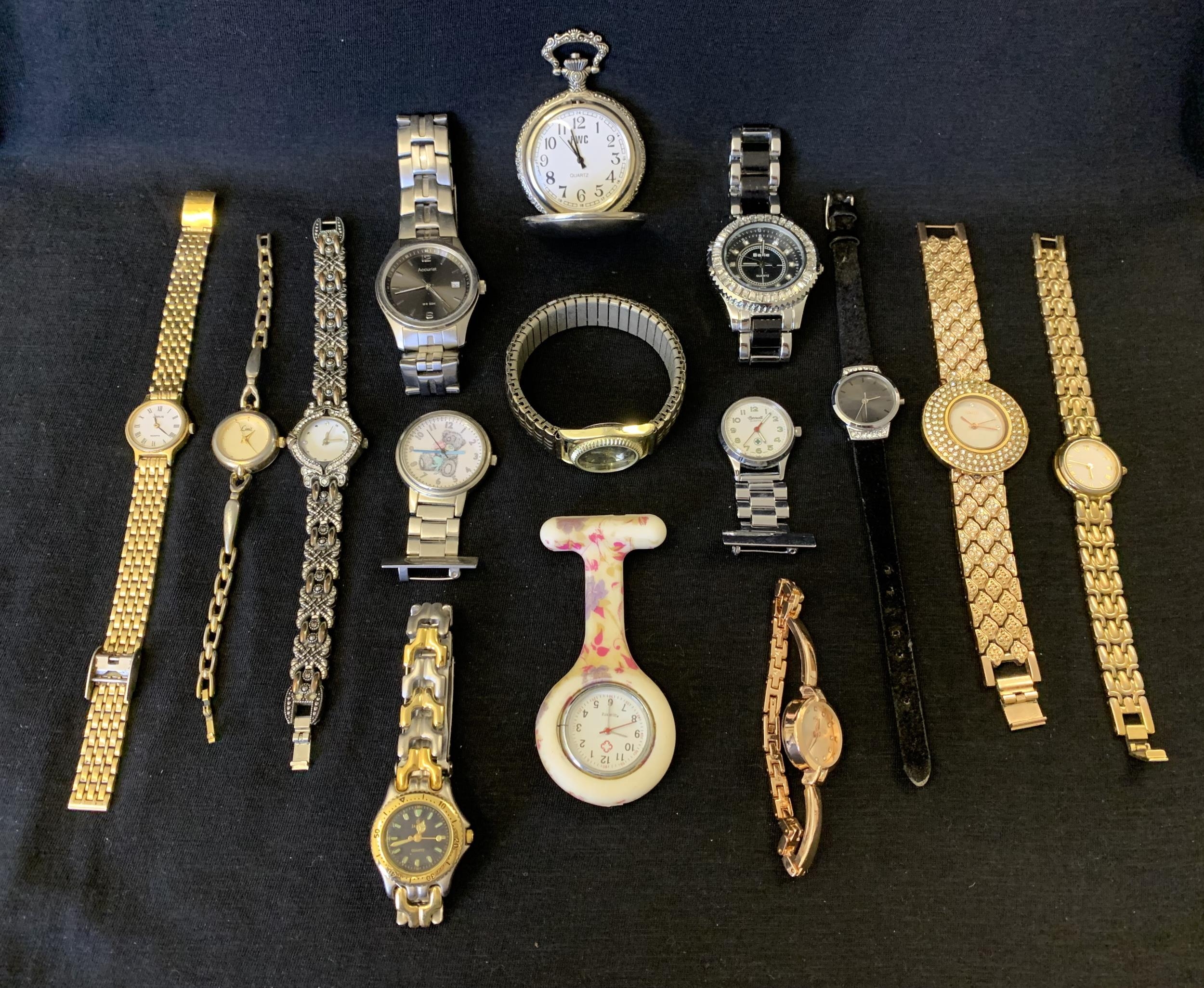 A mixed lot of costume watches