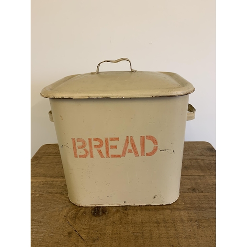 206 - A vintage bread bin, 13