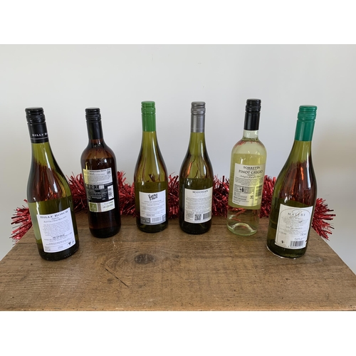 22 - Six bottles of mixed countries white wines