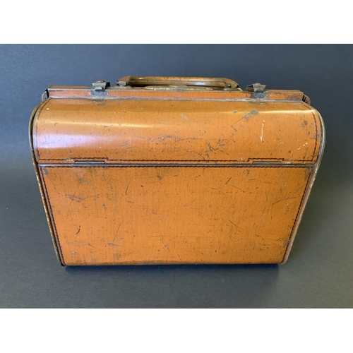 124 - A Huntley and Palmers biscuit tin in the shape of a briefcase