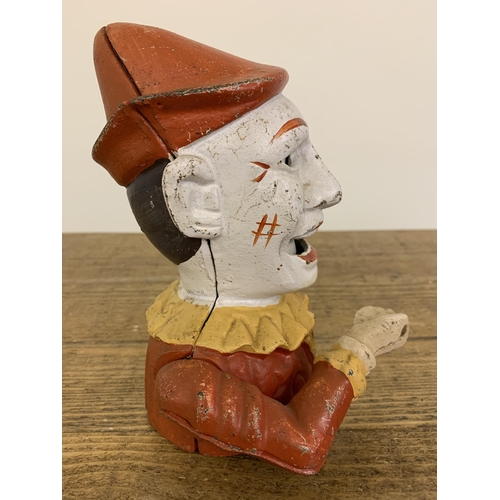 157 - A vintage style clown money box