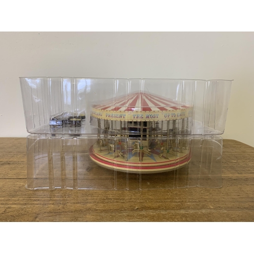 191 - A Lledo Showmans Collection limited edition wagon and cardboard carousel, with certificate, No.08142... 