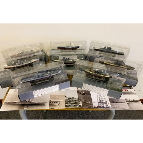 269 - Eight boxed Atlas editions model ships