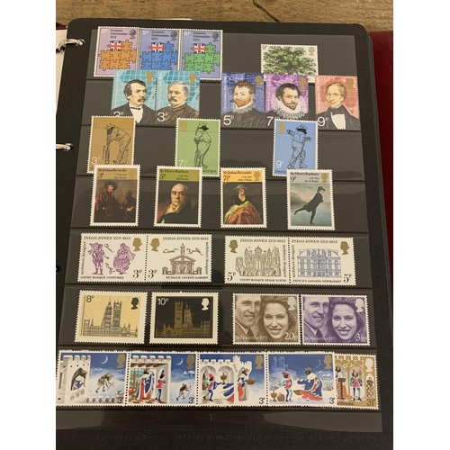 270 - A stamp album with mainly 1970's/80's decimal British stamps