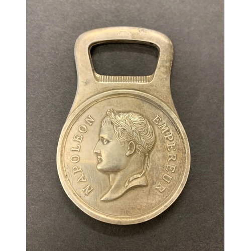 326 - Christofle Emperor Napoleon novelty bottle opener, 3