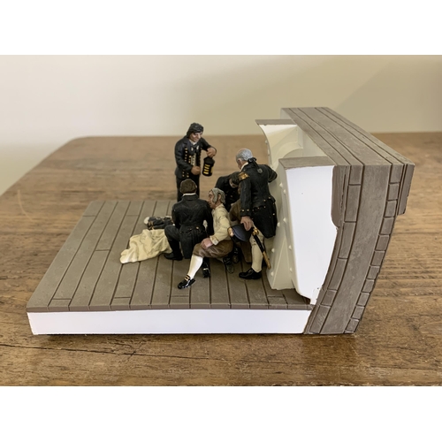 147 - A boxed Britains 'The Death of Nelson' diorama, circa 2005, limited edition no. 41142, complete with... 