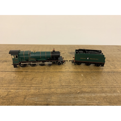 263 - A vintage boxed Hornby GWR Hall Class loco OO gauge R761 (box as found)