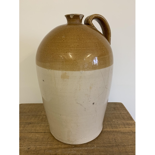 284 - A large stoneware flagon, approx. 20