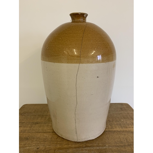 284 - A large stoneware flagon, approx. 20