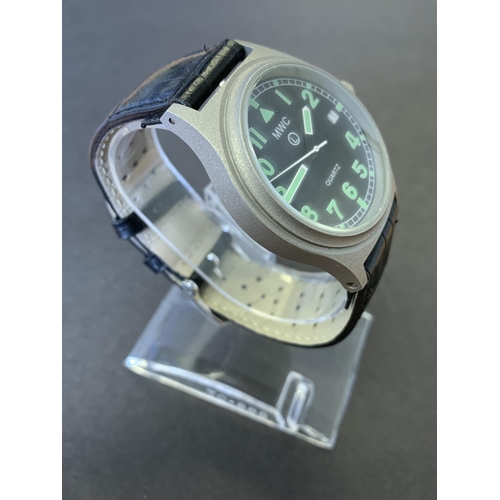 139 - MWC military gents wristwatch with luminous hands