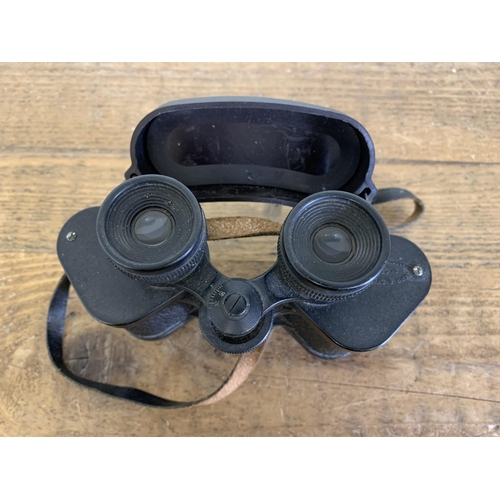 172 - Vintage Barr & Stroud military style binoculars